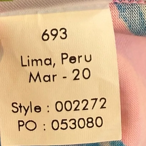 Lilly Pulitzer pineapple Brewster short sleeve Pima cotton Pelican Pink dress - Picture 8 of 8